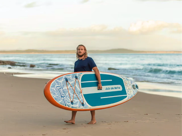 Sup aqua marina, pure air