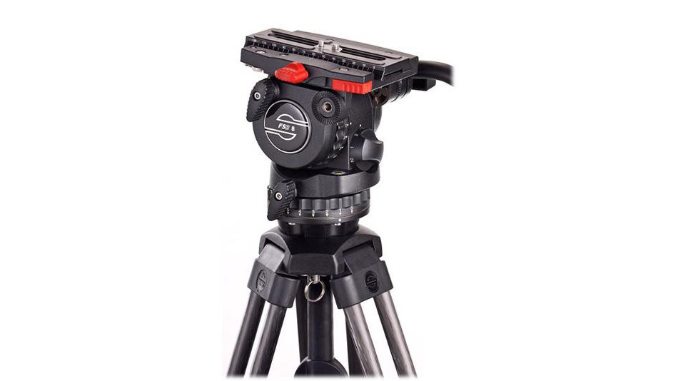 Sachtler fsb 8 fluid head tripod with speed lock quick release legs 