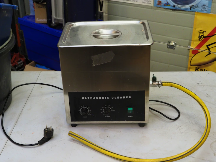 Ultraljustvätt 10 liter, med värme (80 graders och timer)