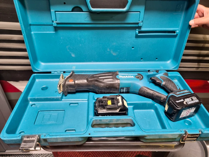 Makita matteridriven tigersåg