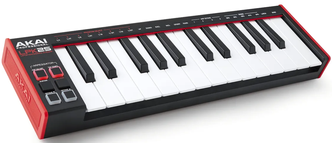 Akai lpk-25 mk2 - minikokoinen usb-koskettimisto