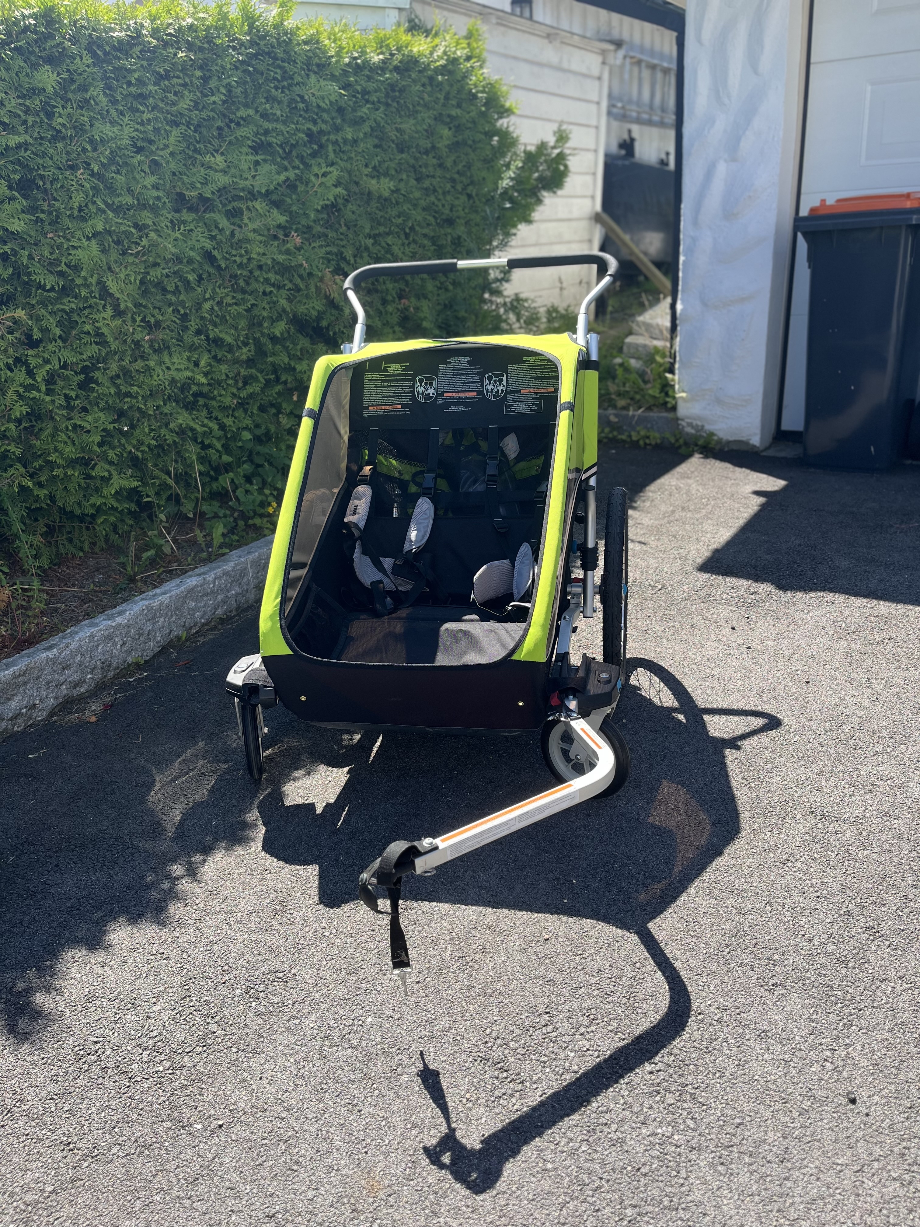 Skivogn/ pulk  plass til 2 