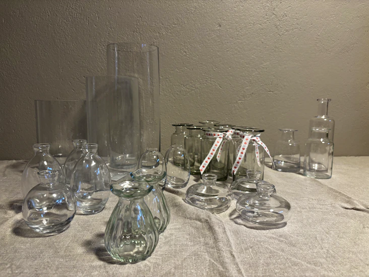 Glassvaser - små