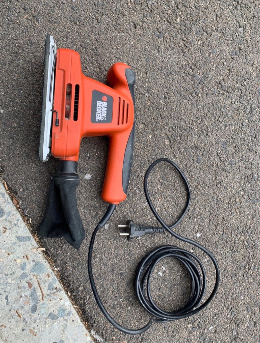 Black & decker pussemaskin 
