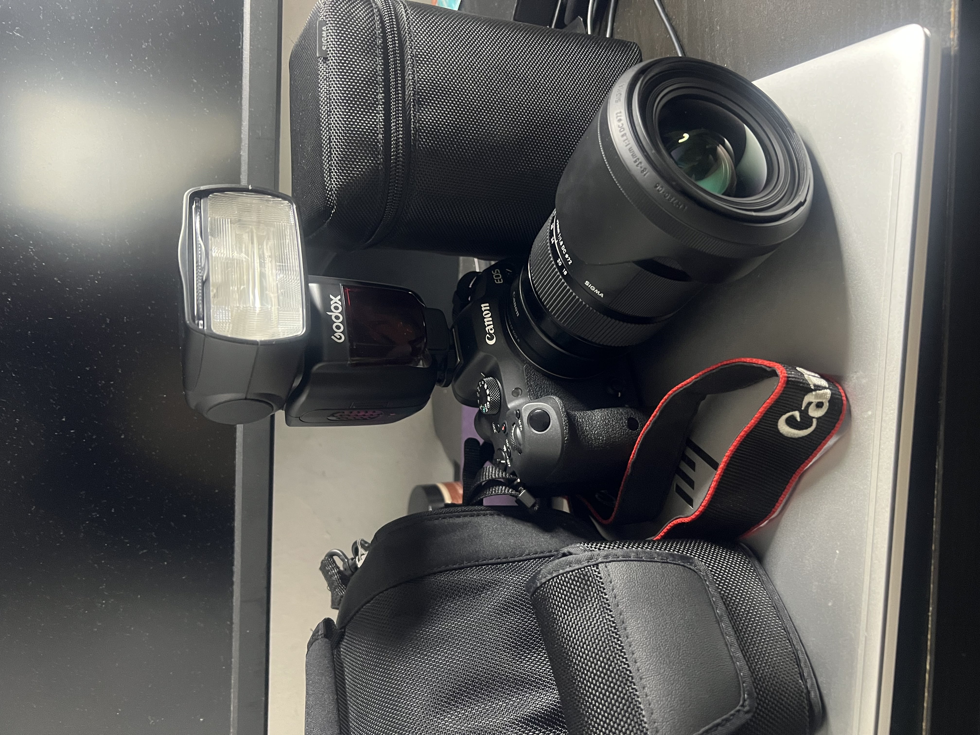 Canon eos r7 mirrorless camera + sigma 18-35mm kit