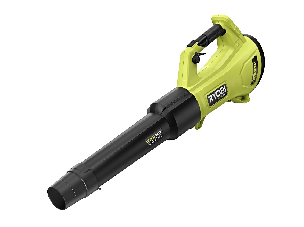 Ryobi 18v lövblås – kraftfull & tyst (batteri + laddare)
