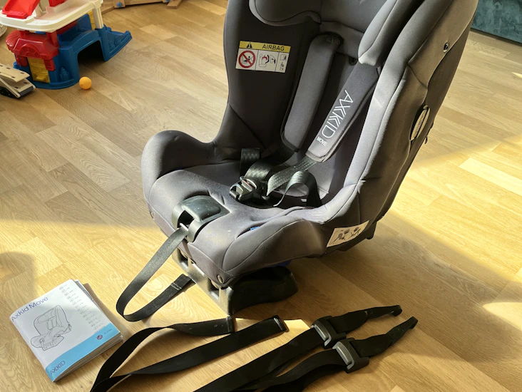 Bilbarnstol 9-25kg med babyspegel