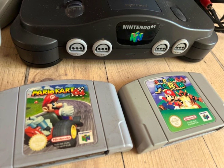 Spill: supermario/mariocart (nintendo 64)