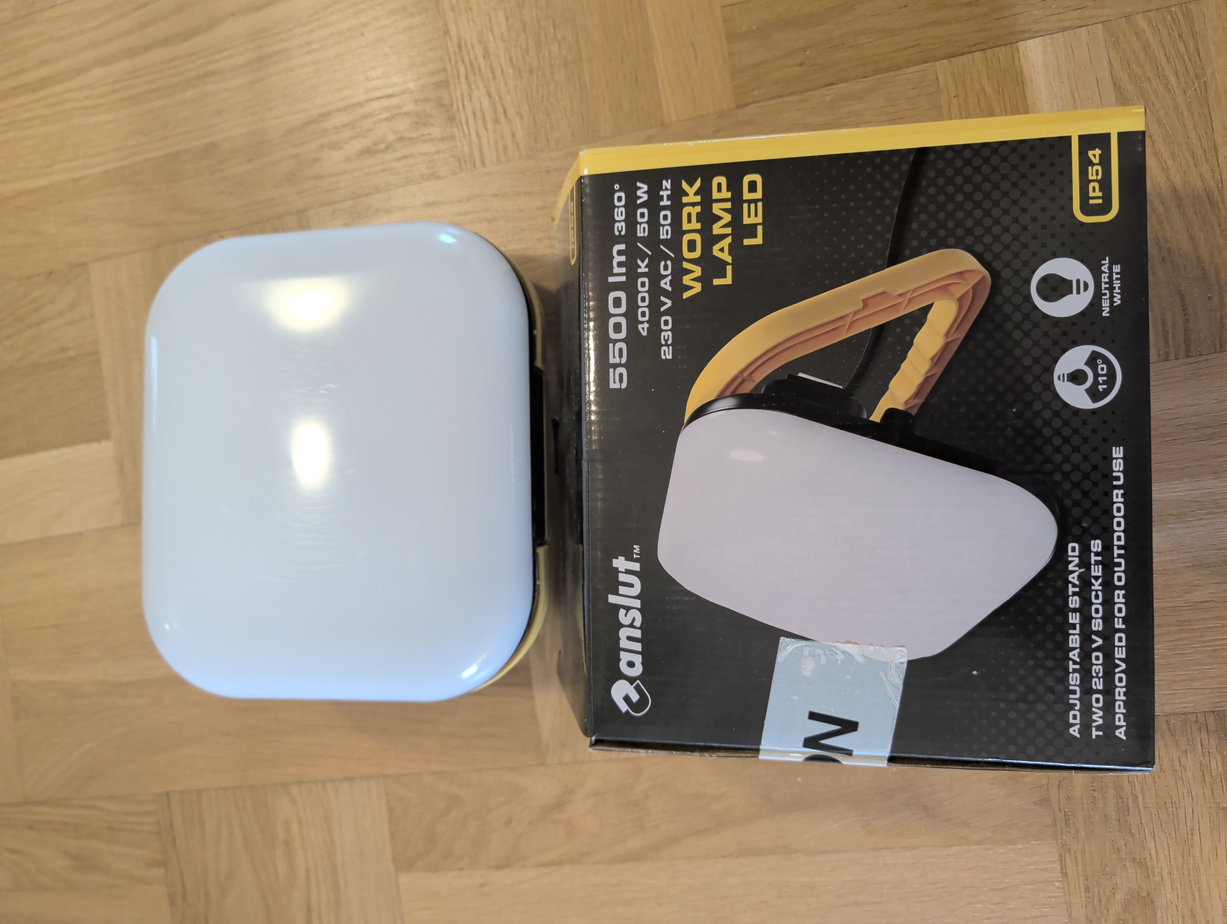 Anslut 5,5k lm led arbeidslys