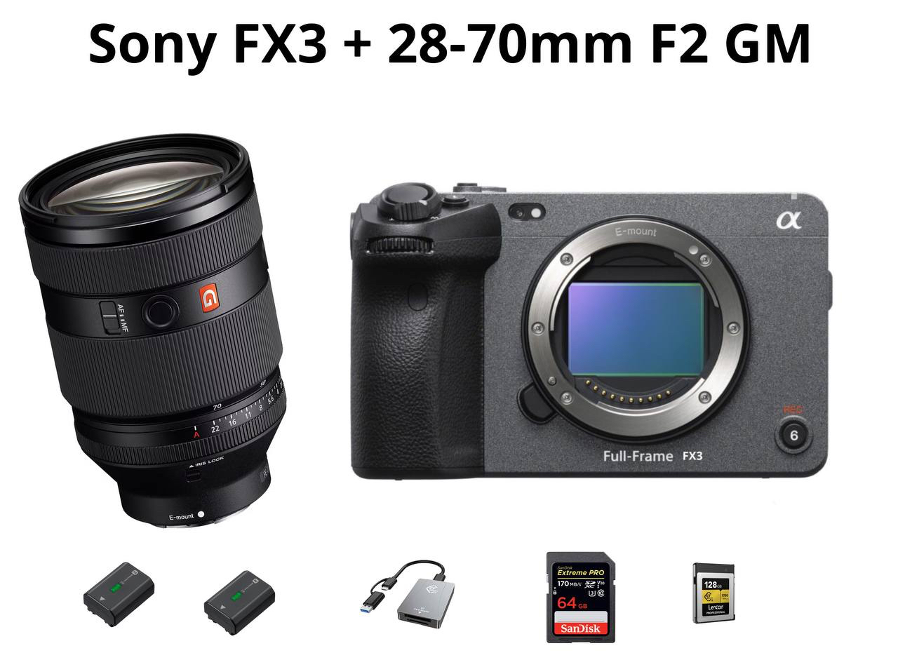 Sony fx3 + 28-70mm f2  gm / sony fx3 + fe 28-70mm 