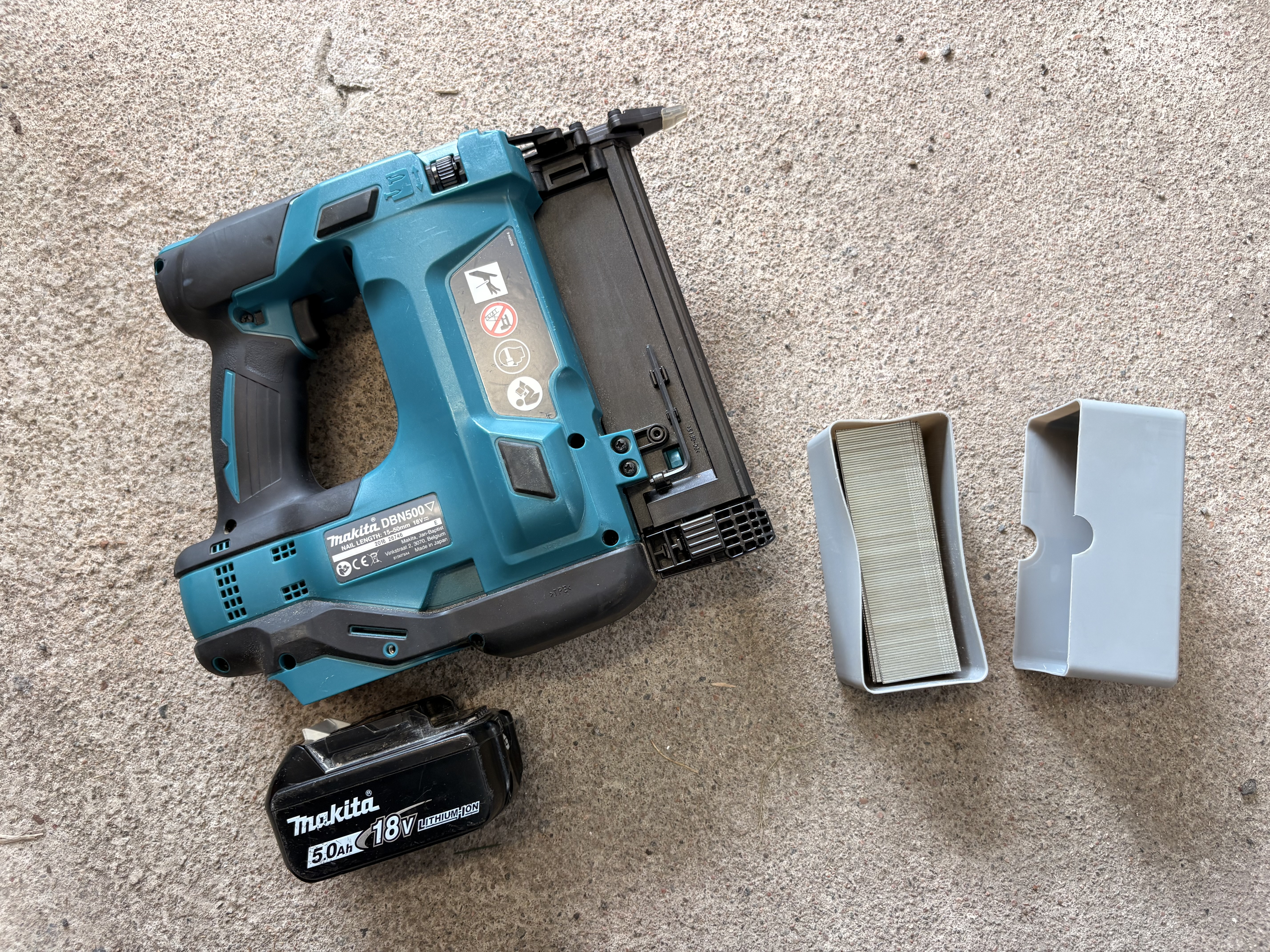 Makita dbn500 – dyckertpistol, 18v