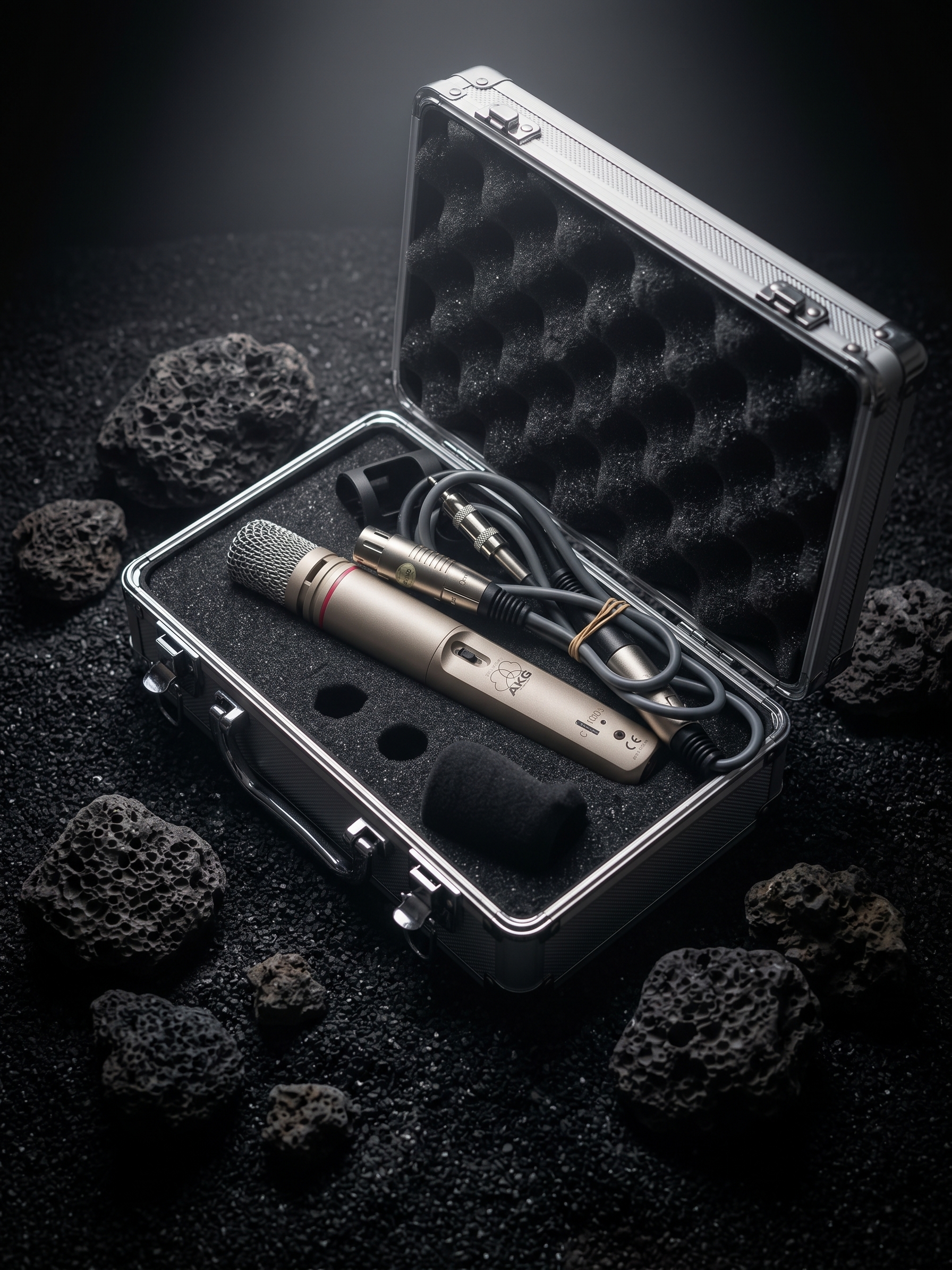 Akg c1000s condenser microphone