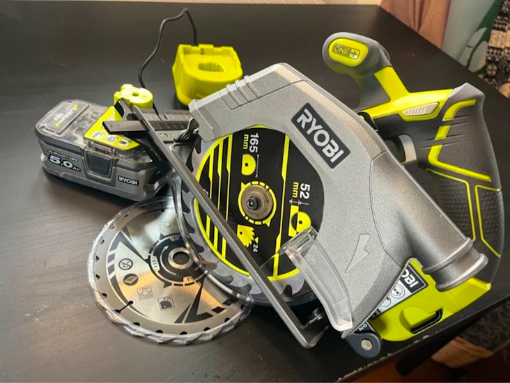 Ryobi sladdlös cirkelsåg 18v