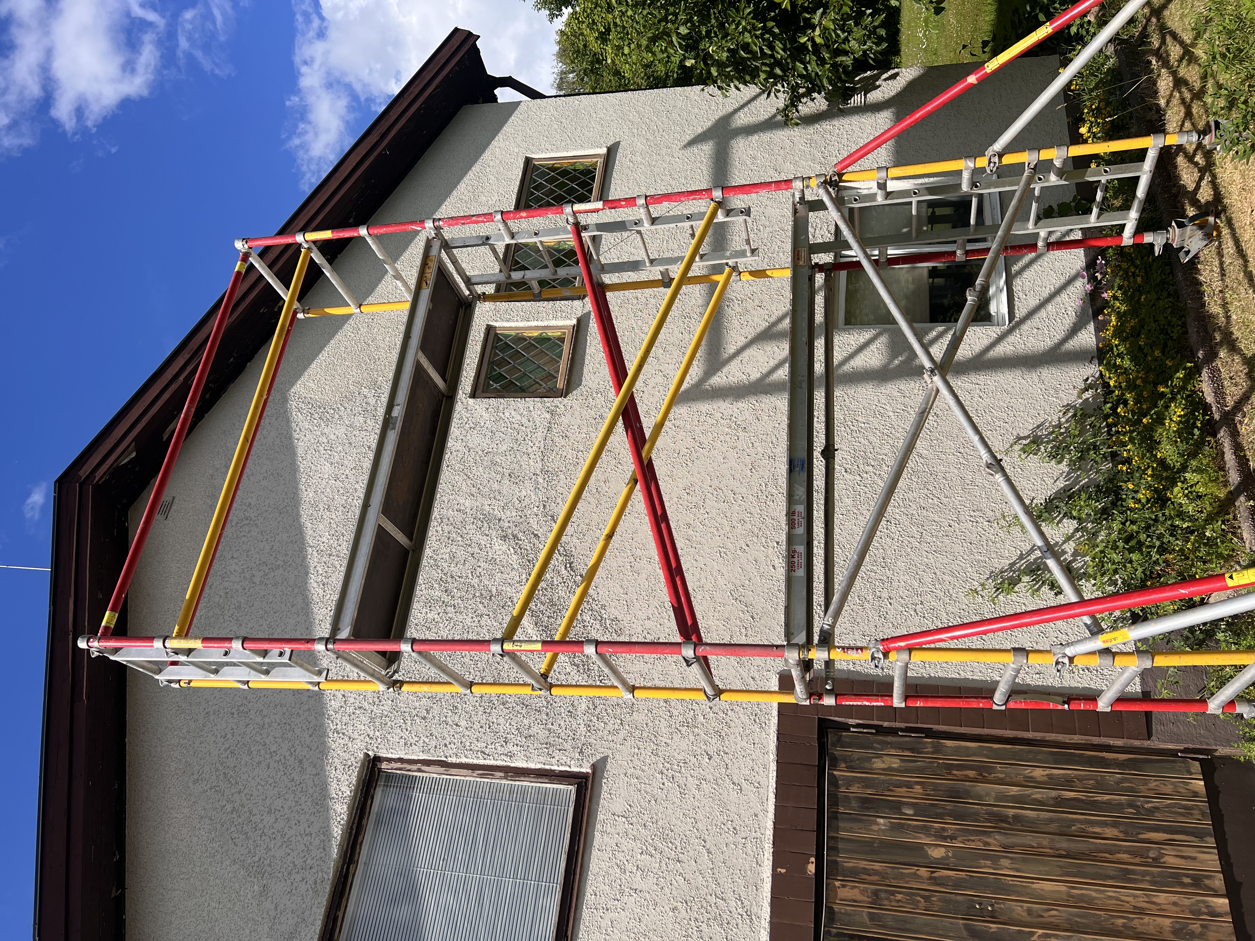 Rullstälning zip-up 8 meter arbetshöjd