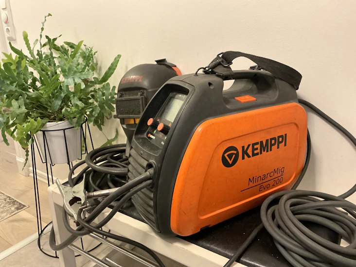 Mig svets kemppi minarcmig evo 200 inkl svetshjälm