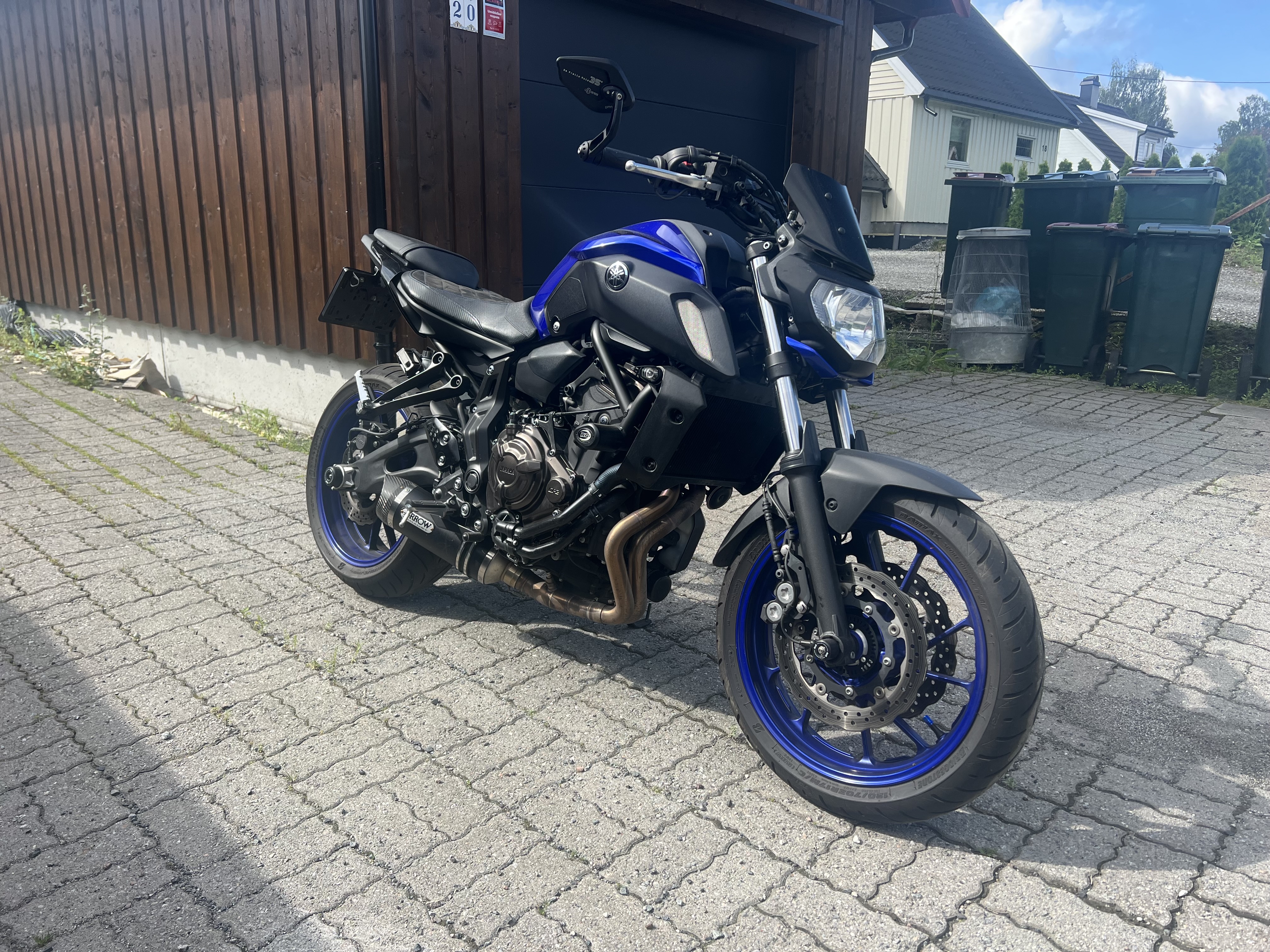 2018 modell yamaha mt 07