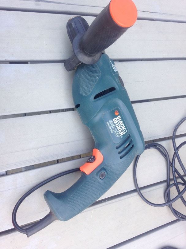 Borrmaskin black&decker 650 w