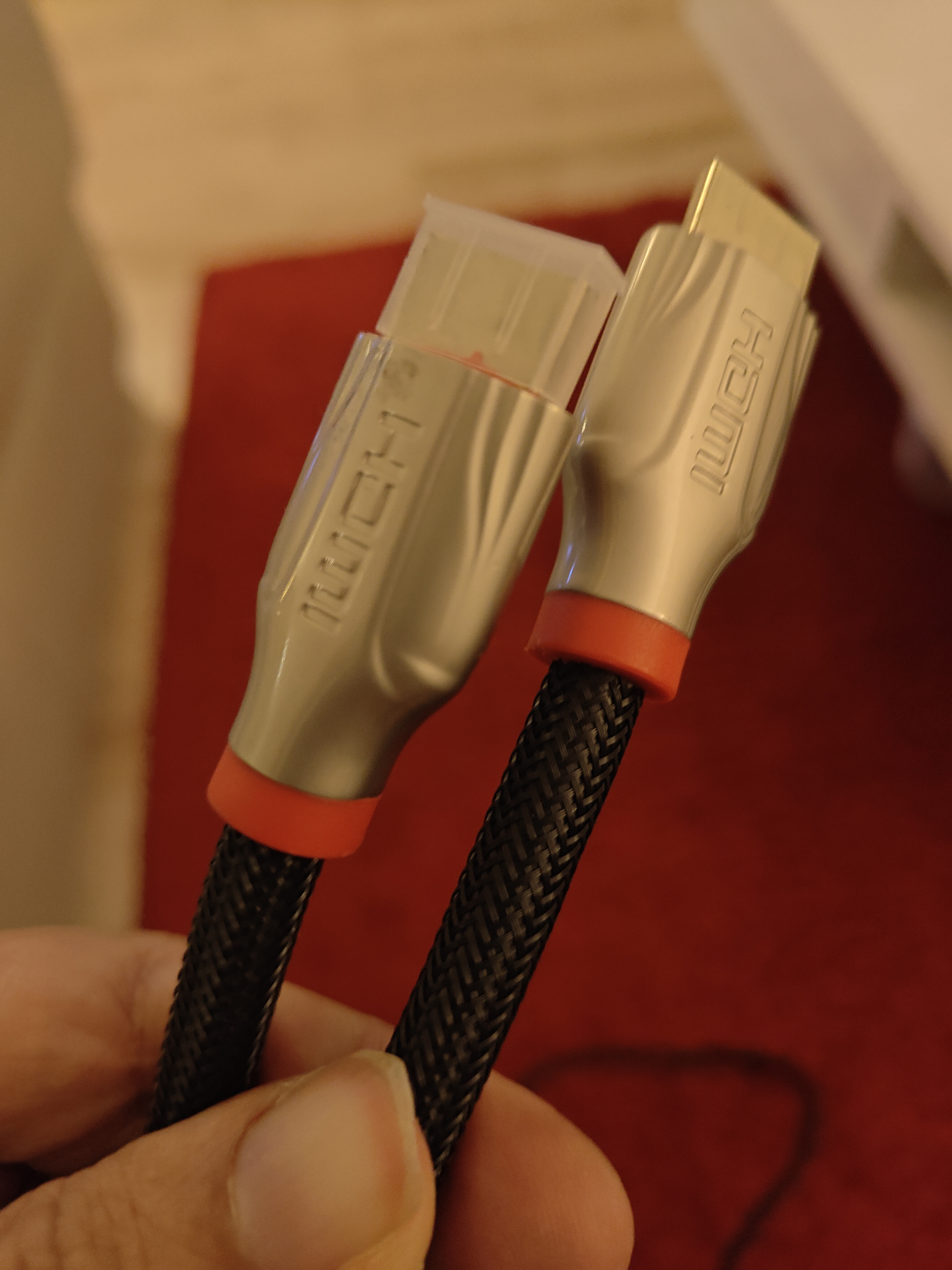 Hdmi cable silver 3 metres