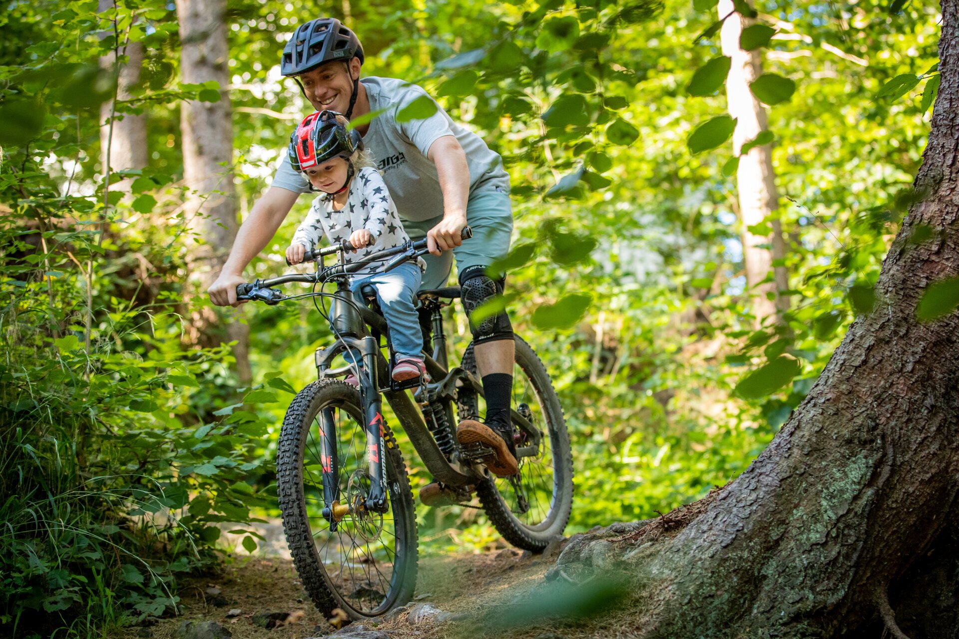 🚲 shotgun – lastenistuin luomu maastopyörään (2–5 v.)