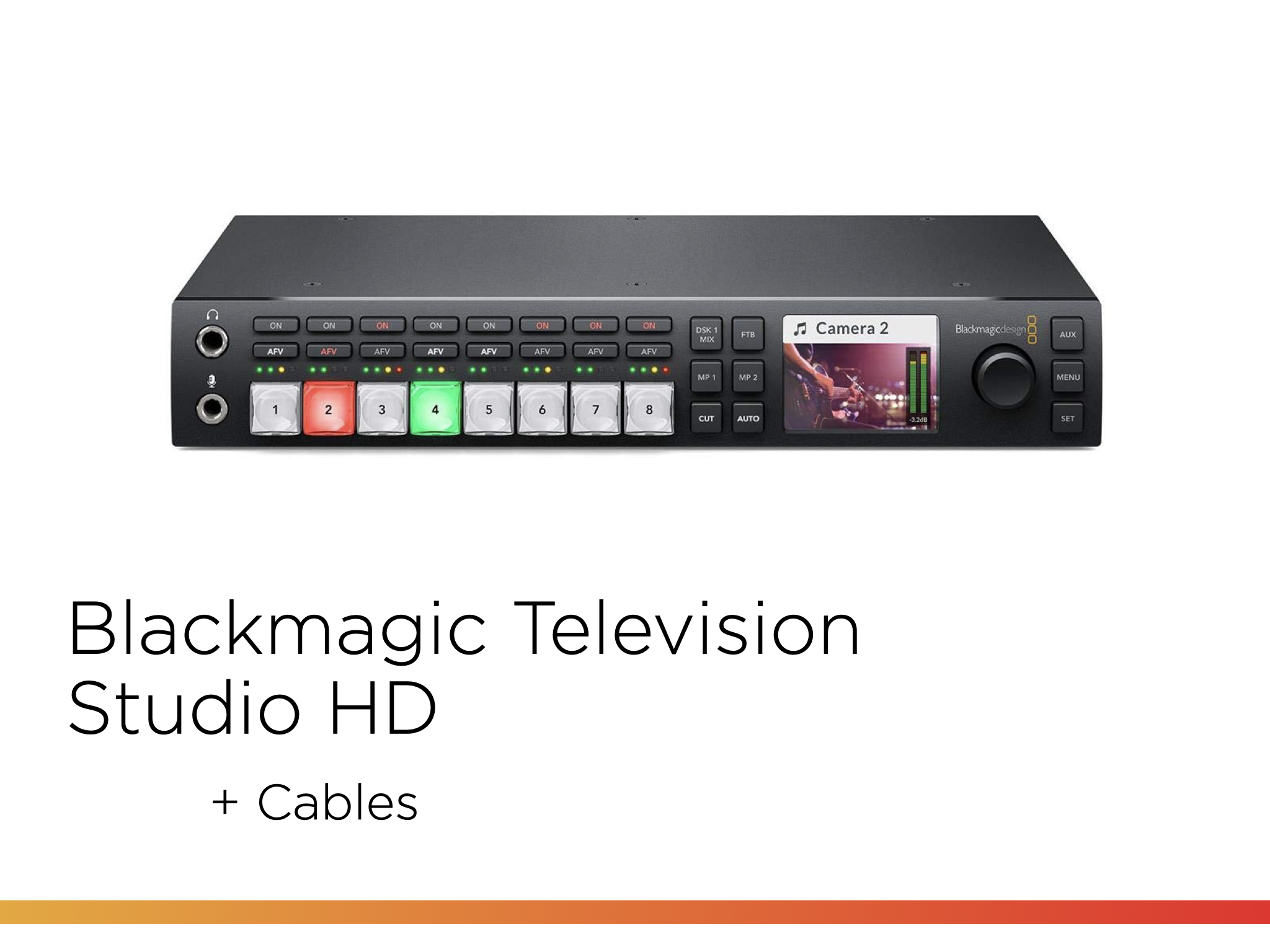 Blackmagic atem television studio hd video switcher