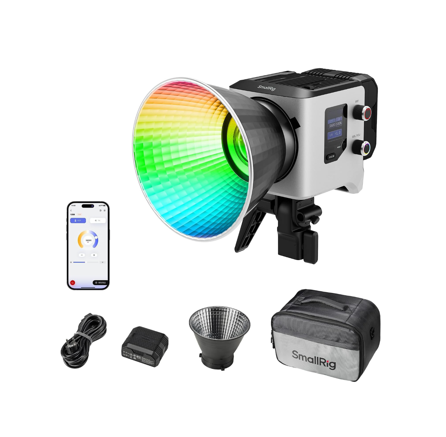 Smallrig rc 220c rgb cob film light