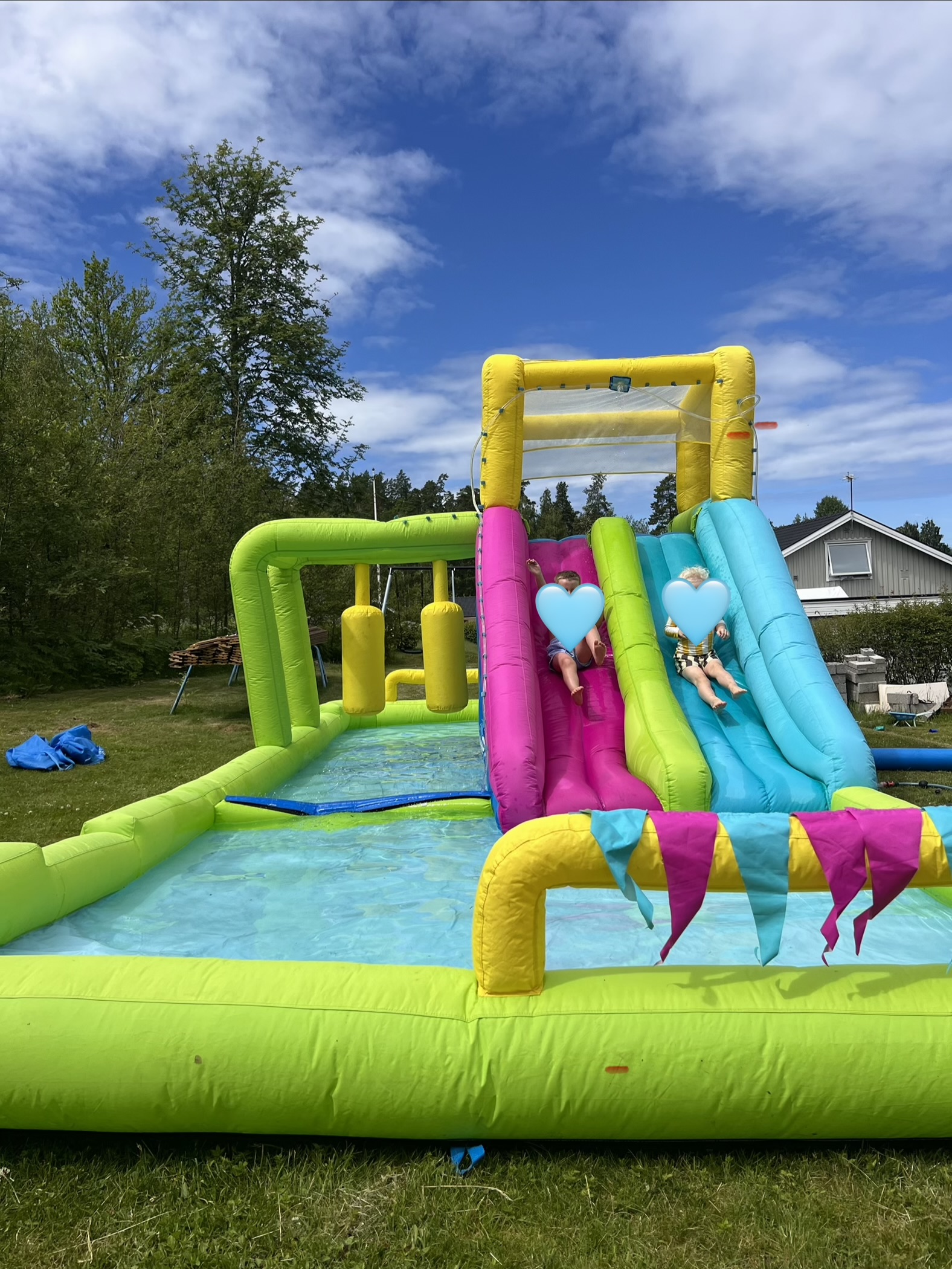 Vattenland 7x3,6m 260cm högt