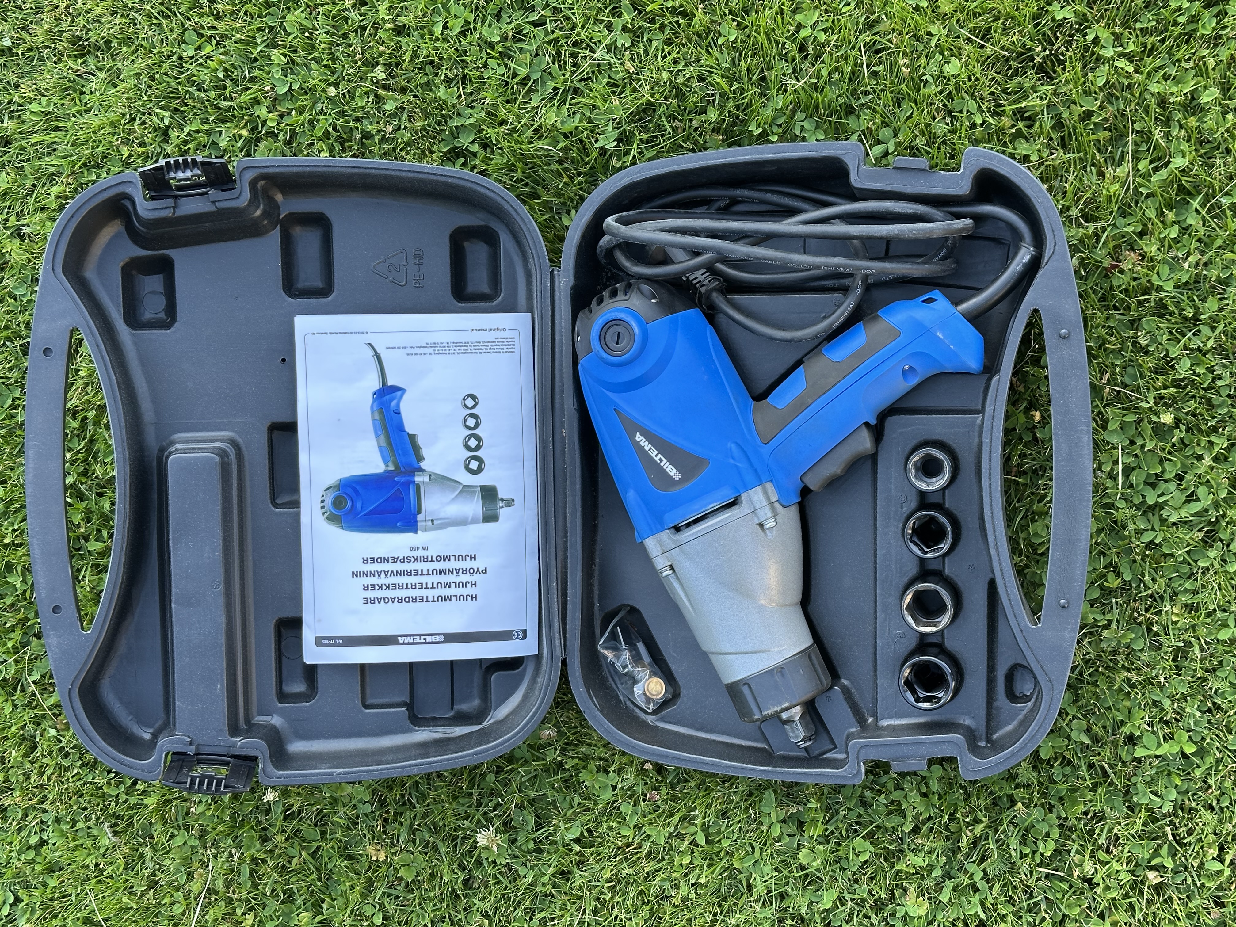 Hjulmuttertrekker (impact wrench) 1010 watt