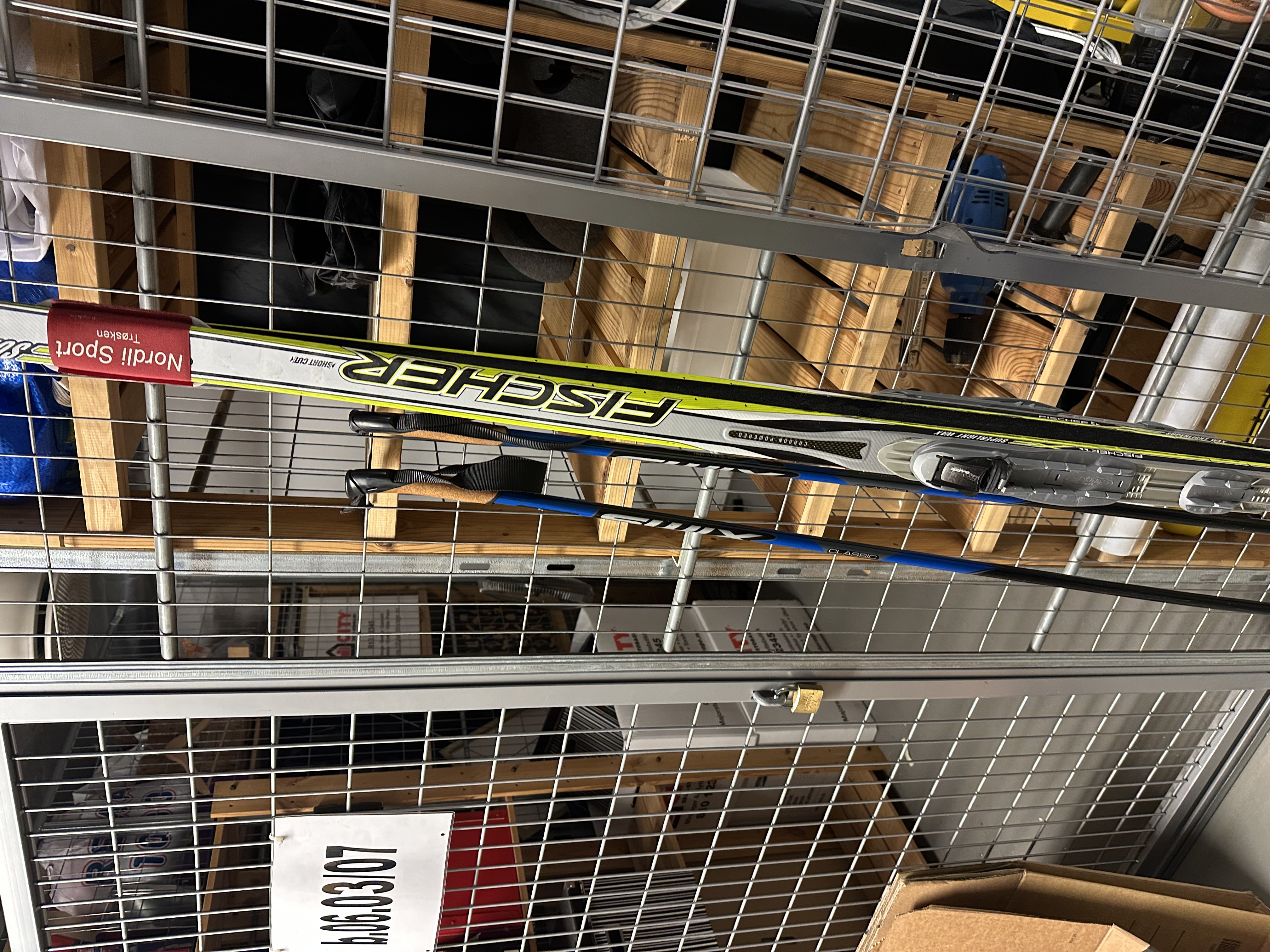 Fischer superlite wax 197 m/staver og sko 