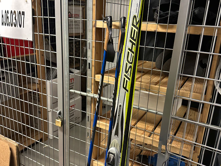 Fischer superlite wax 197 m/staver og sko