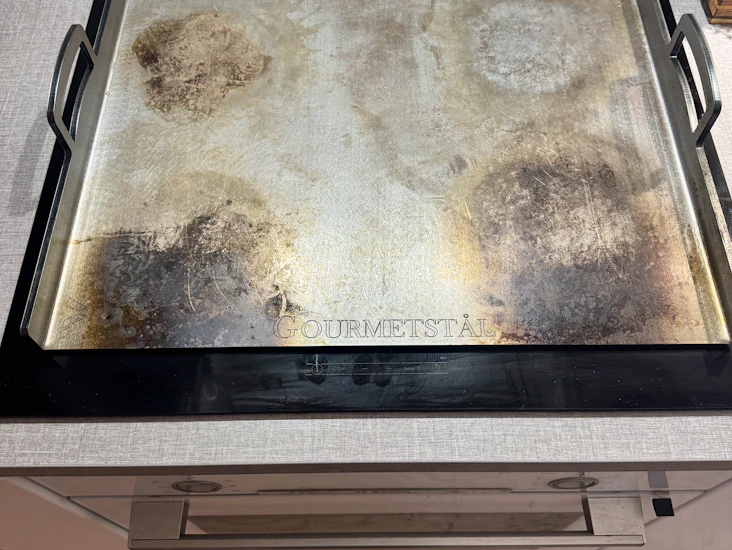 Gourmetstål stekbord xl