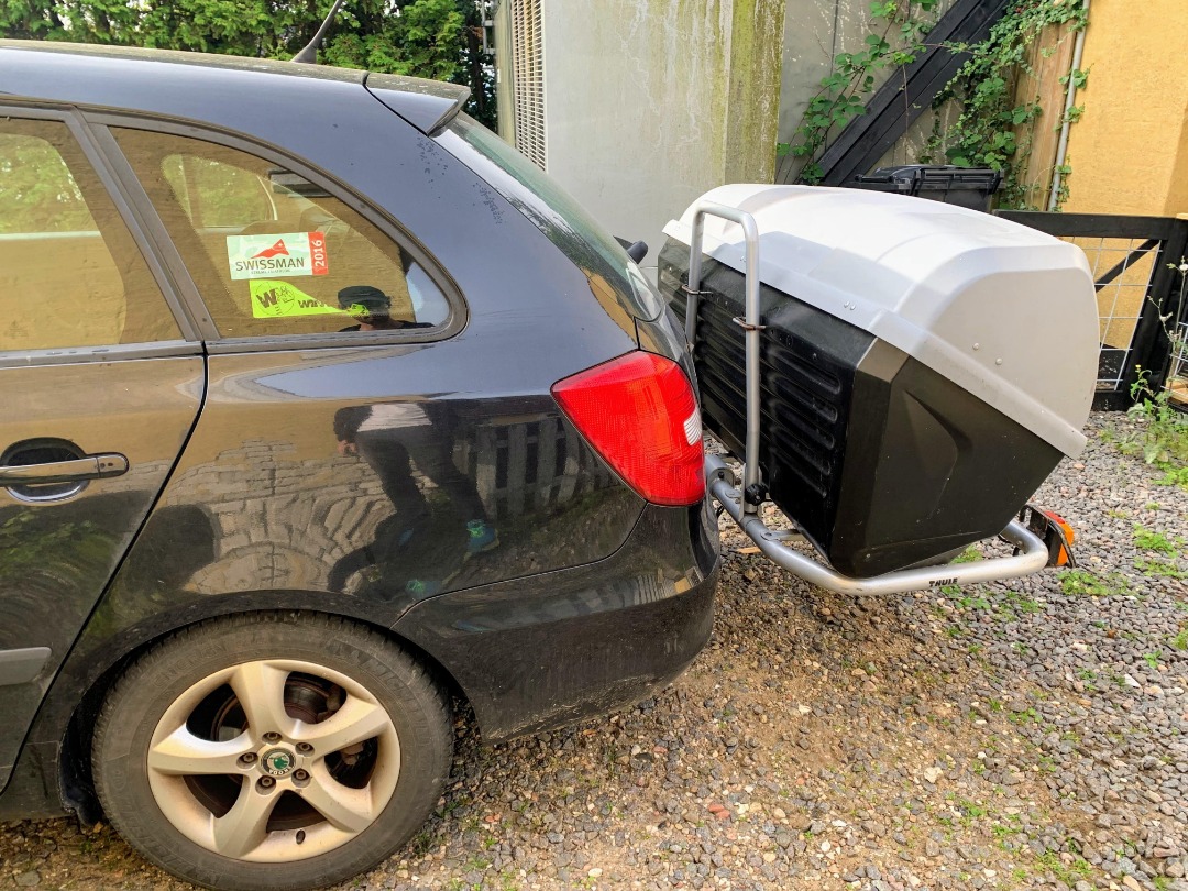 Thule easybase backup bagageboks