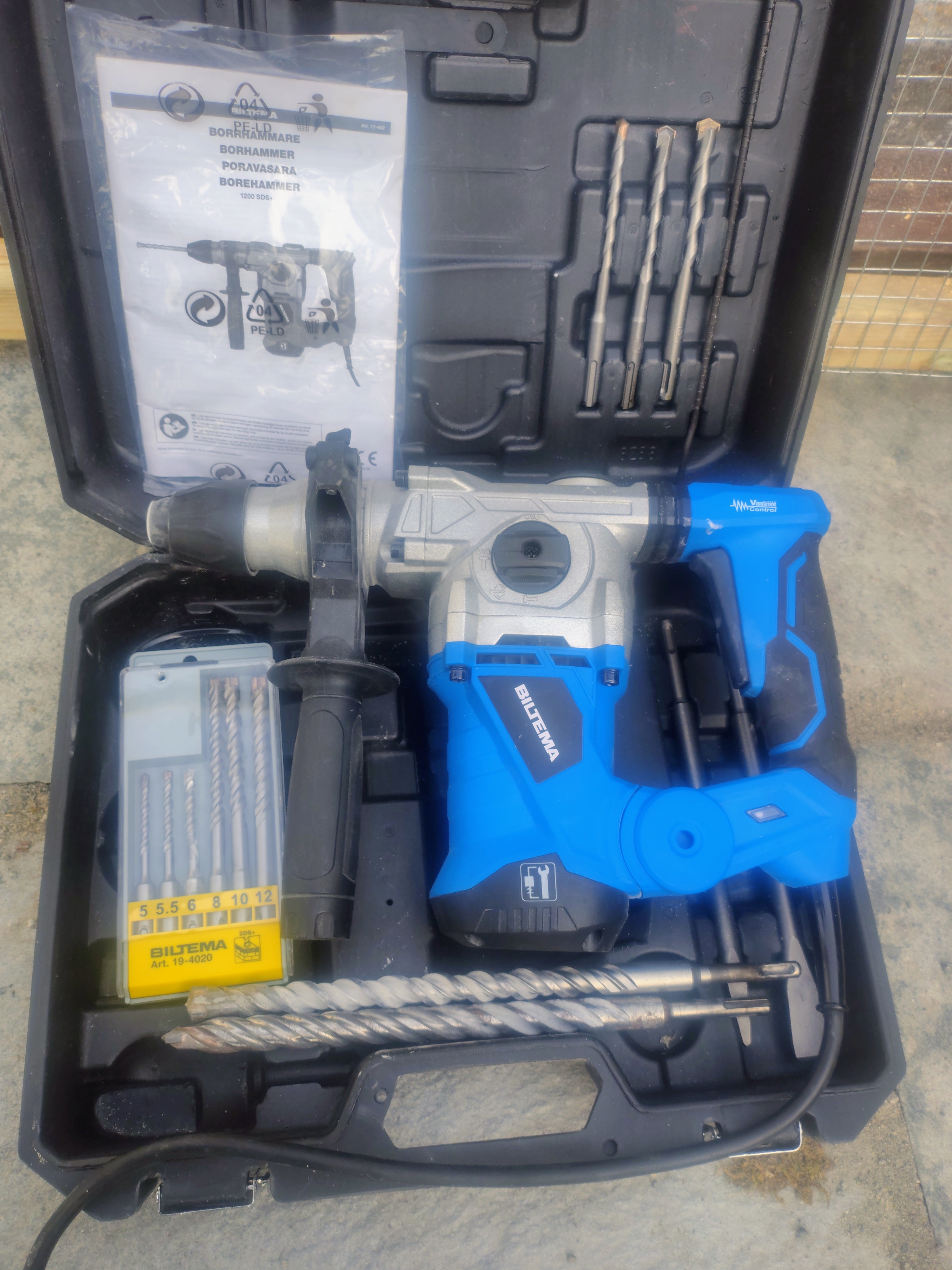 Borhammer 1250w sds+