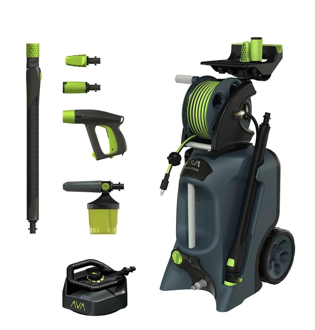 Høytrykkspyler avs evolution p60 med skumkanon og terrassevasker