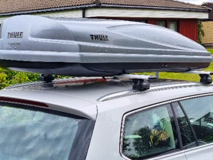 Stor takbox 640 liter