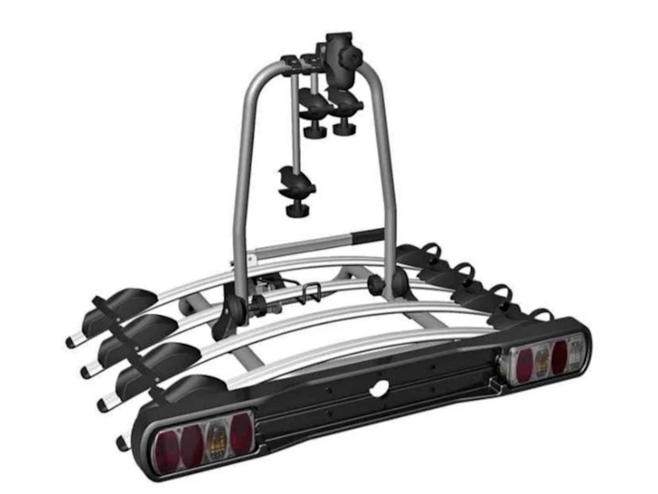 Cykelkrokhållare för 4 cyklar