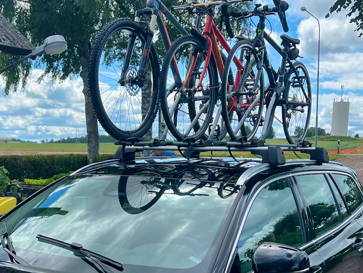 Thule freeride cykelhållare (tre stycken)