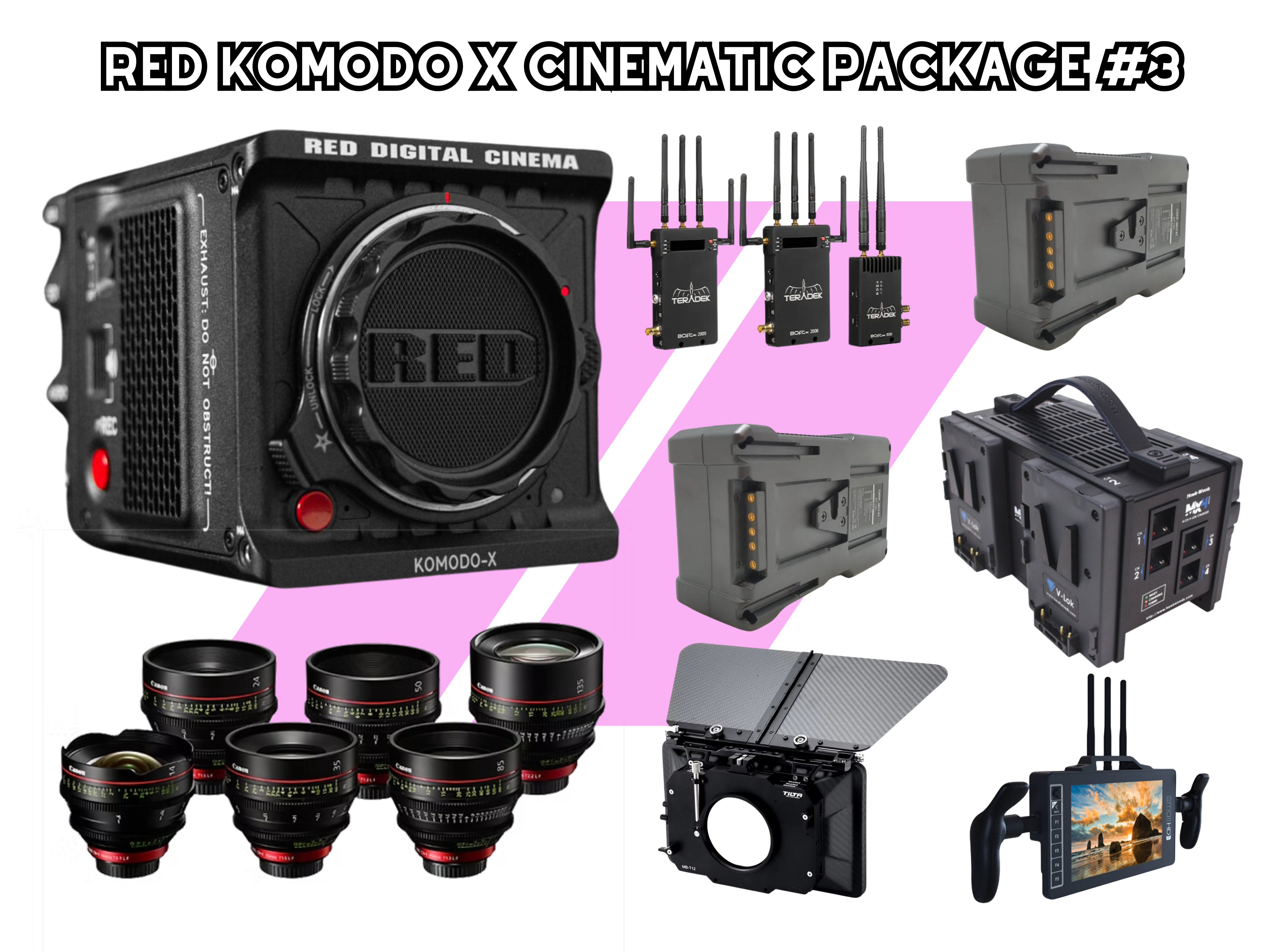  red komodo x cinematic package #3