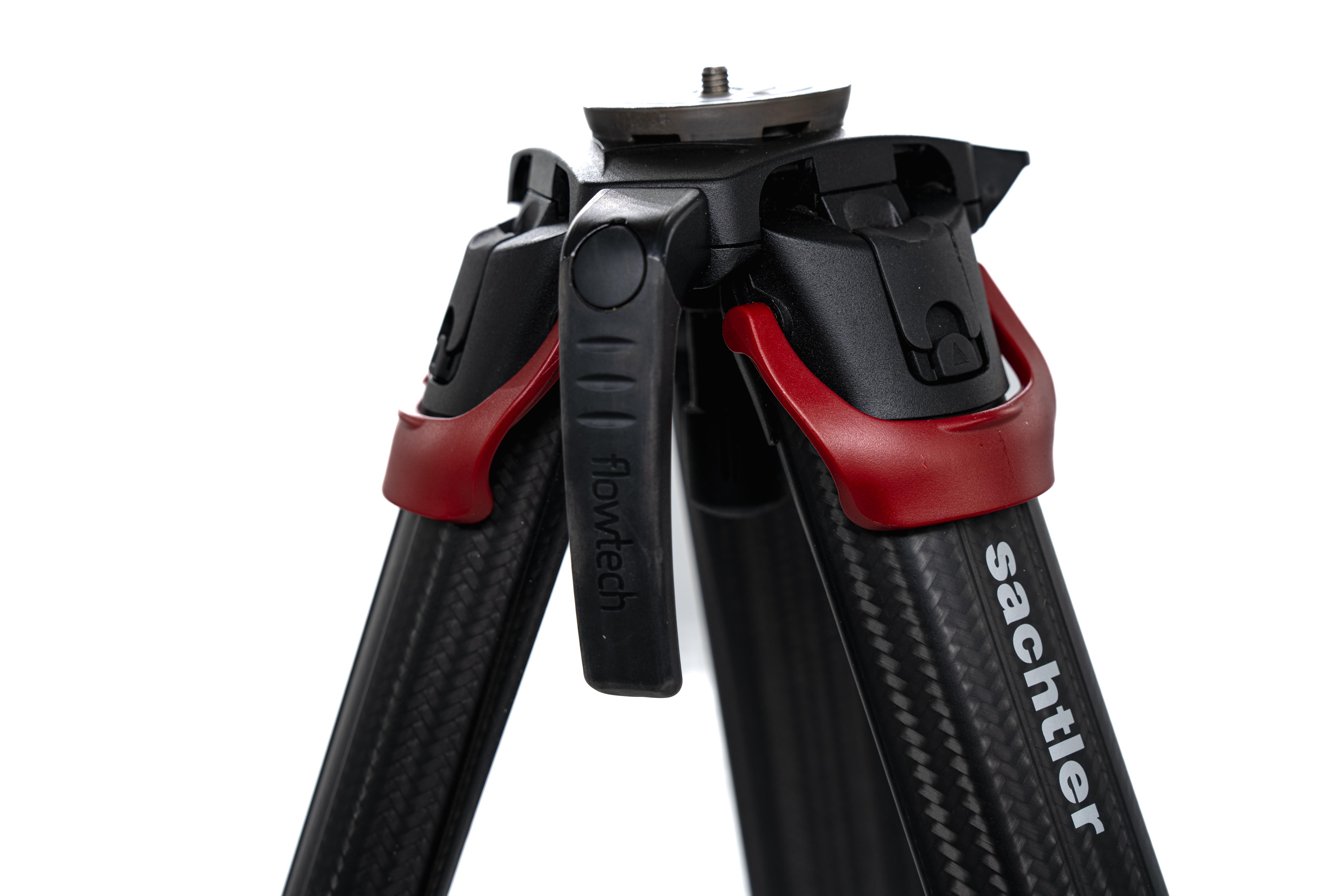 Sachtler flowtech 75 – kolfiberstativ (ben) + nitrotech 608-videohuvud