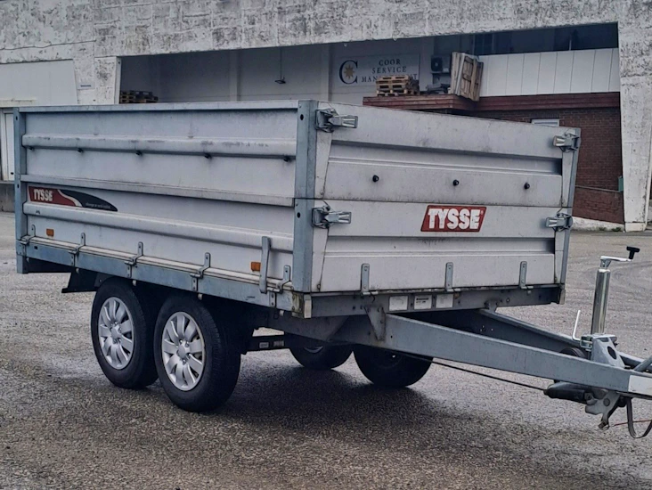 Tysse varehenger dobbel karm 2000kg