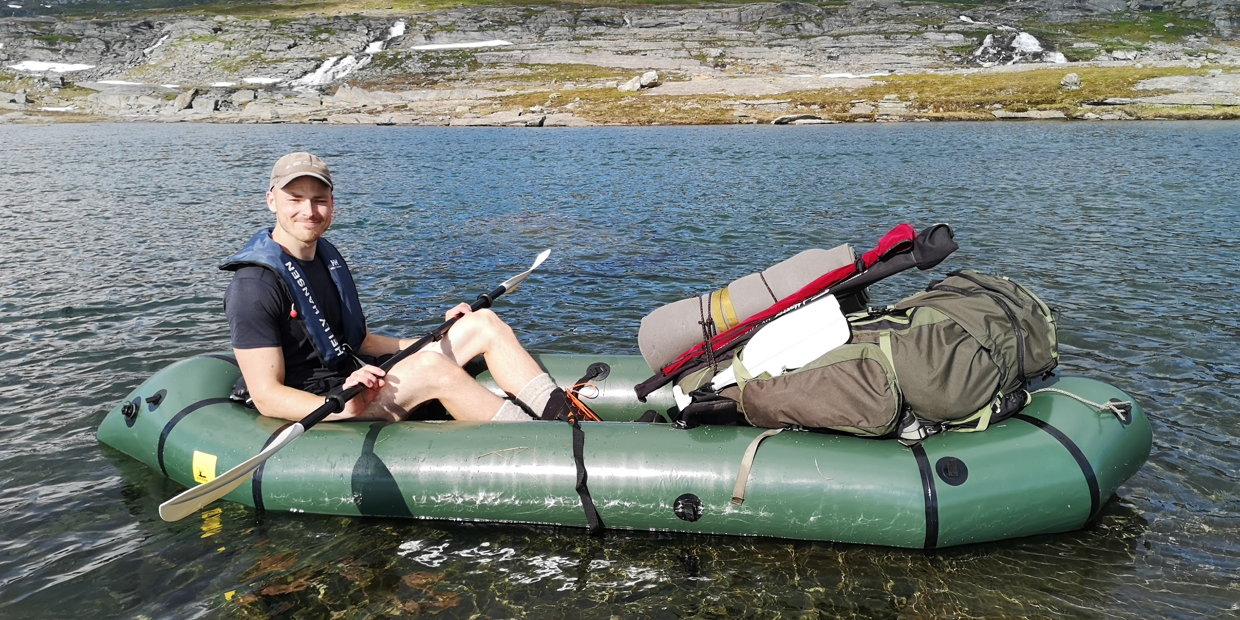 Packraft kipara lake x2 (komplett pakke)