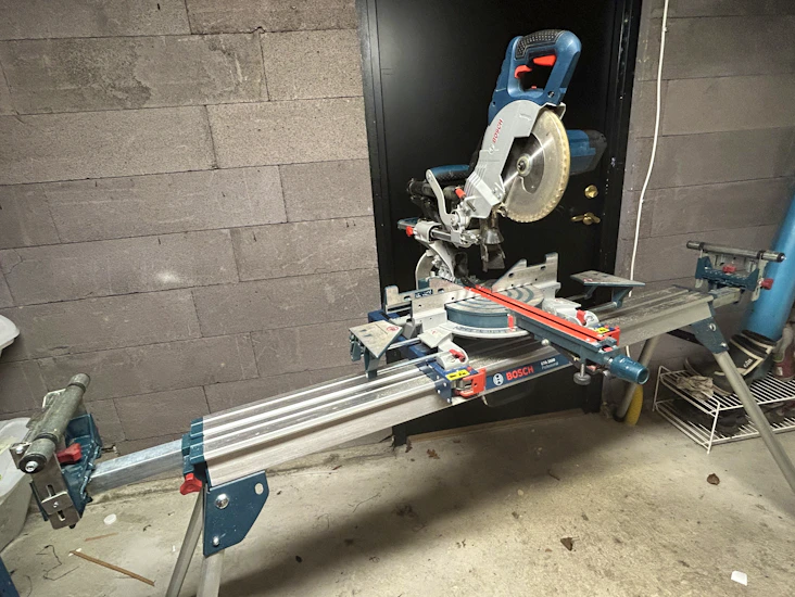 Bosch professional gcm 8 sjl med gta 3800 stativ