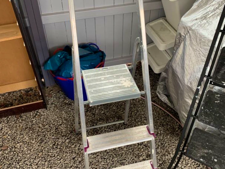 Trappstege fyra steg