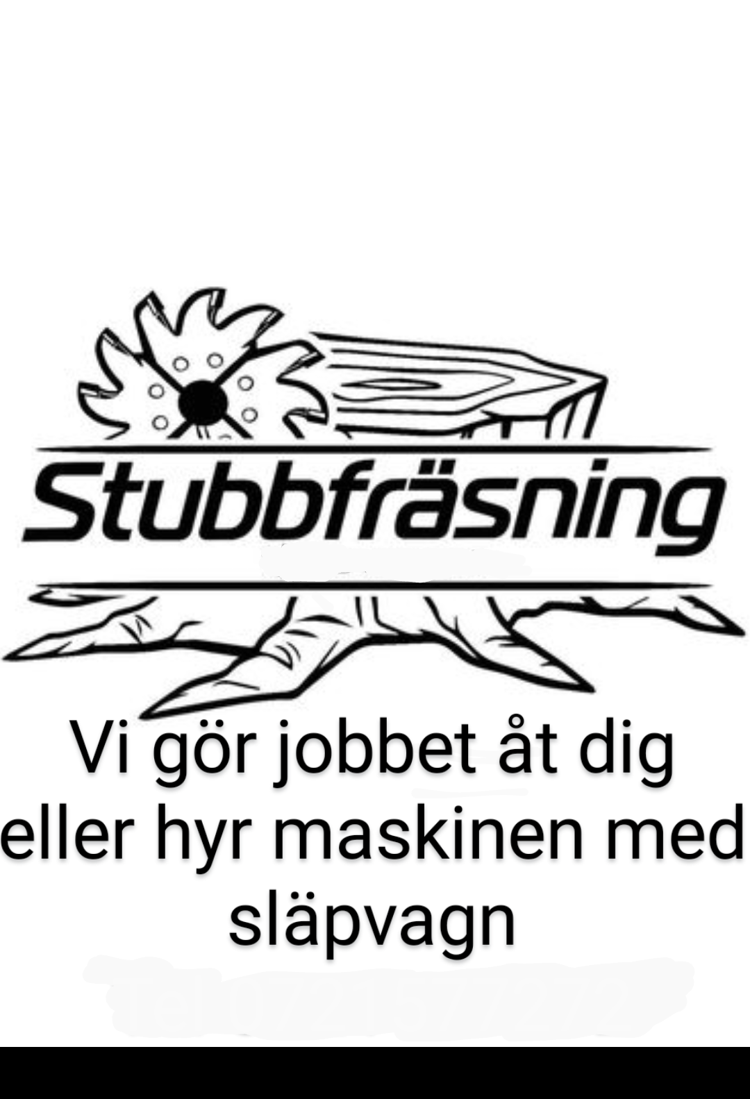 Stubbfräsning 