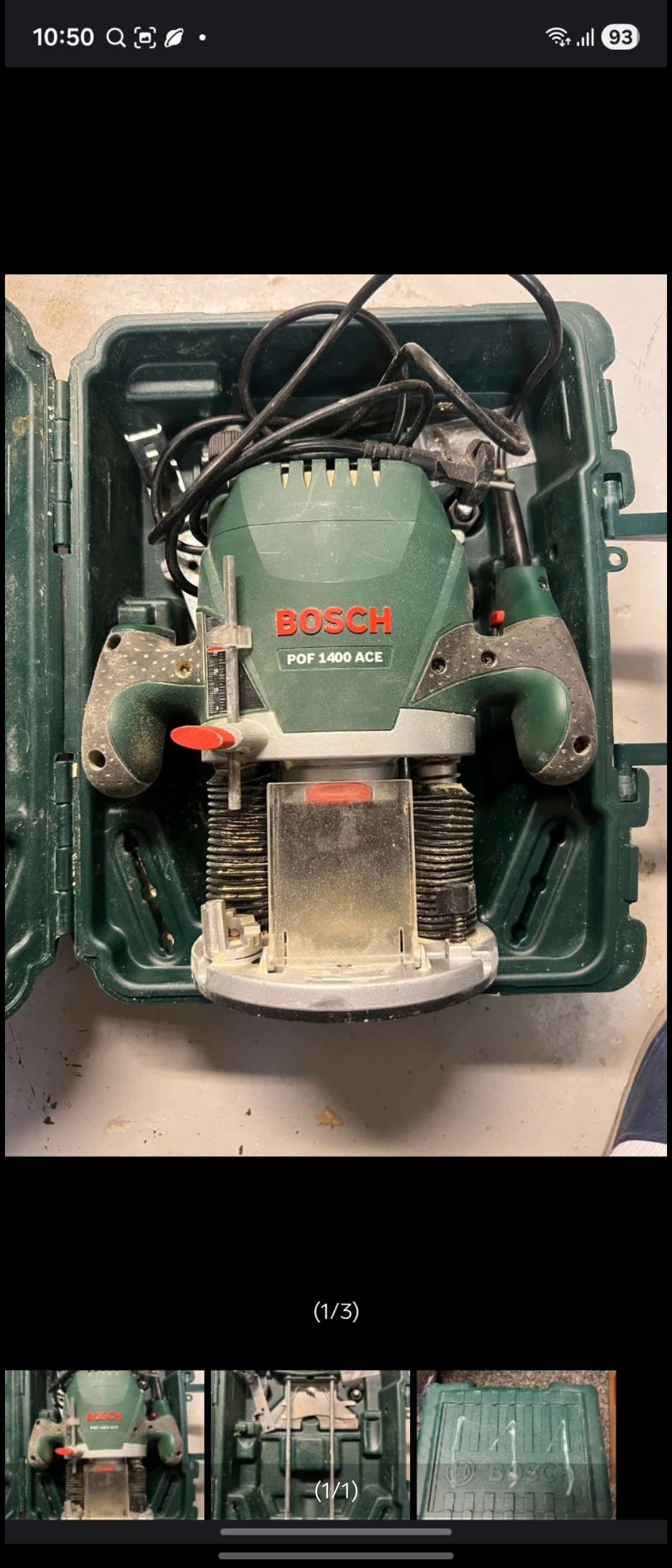 Leies ut – bosch overfres pof 1400 ace 🪵🔧