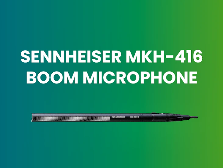 Sennheiser mkh-416 shotgun microphone