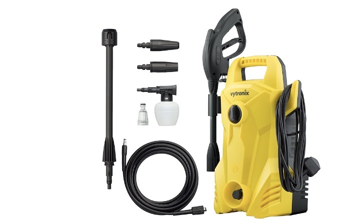 Vytronix pressure washer powerful high performance 1400w jet wash for car and patio