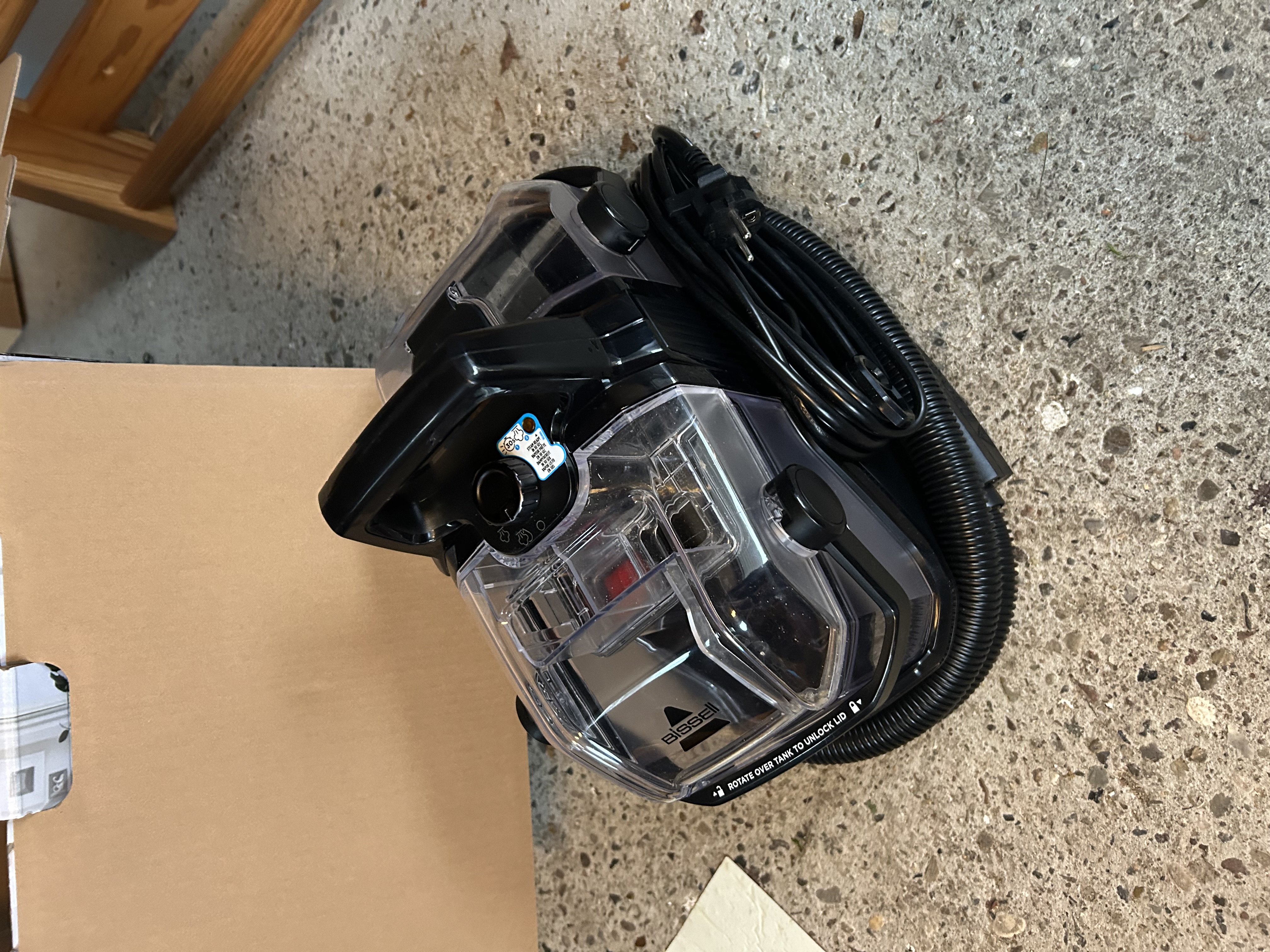 Tæpperenser bissell spotclean hydrosteam select