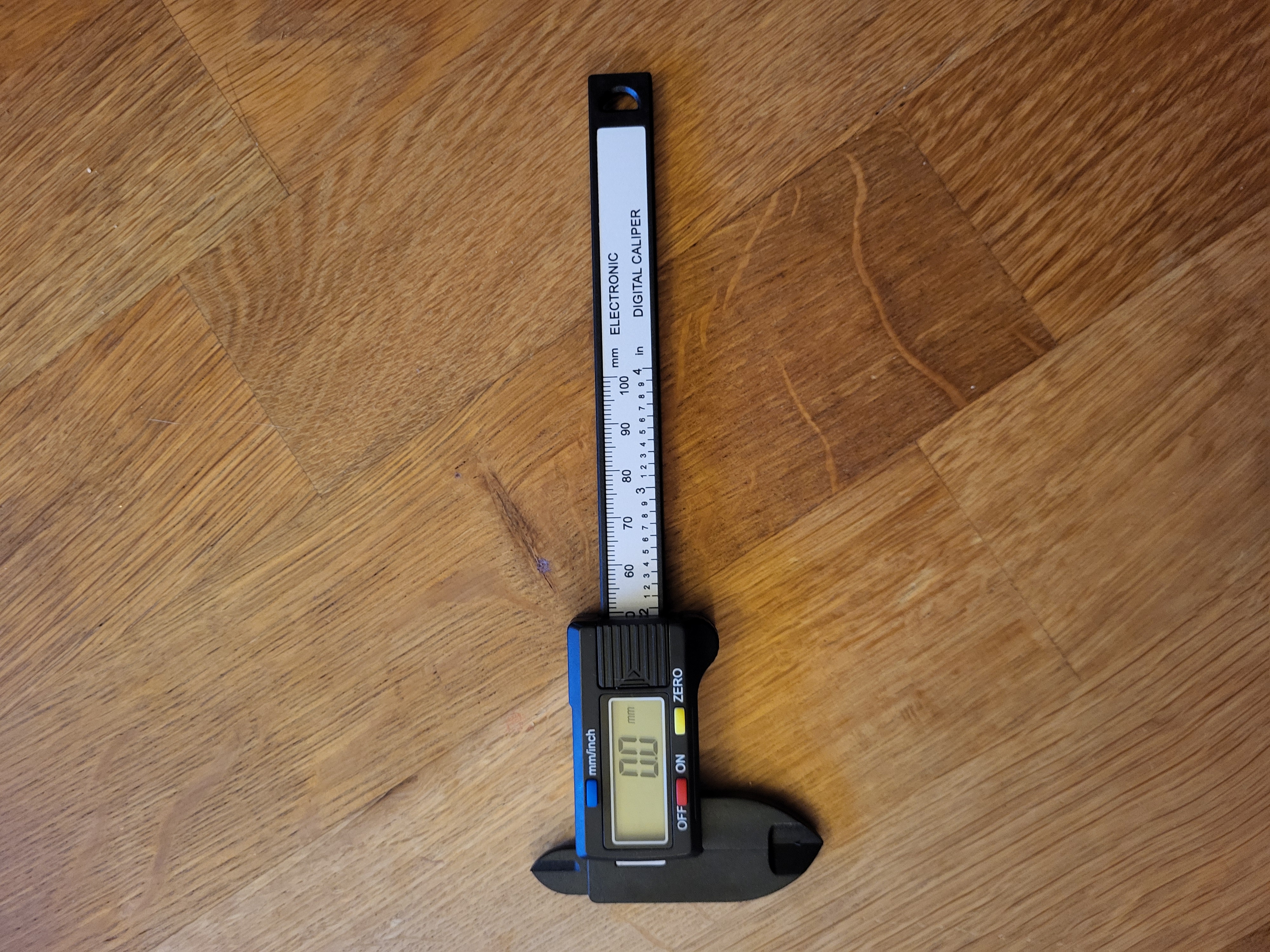 Digitale skyvelære / calipers 0–108 mm – presis måling