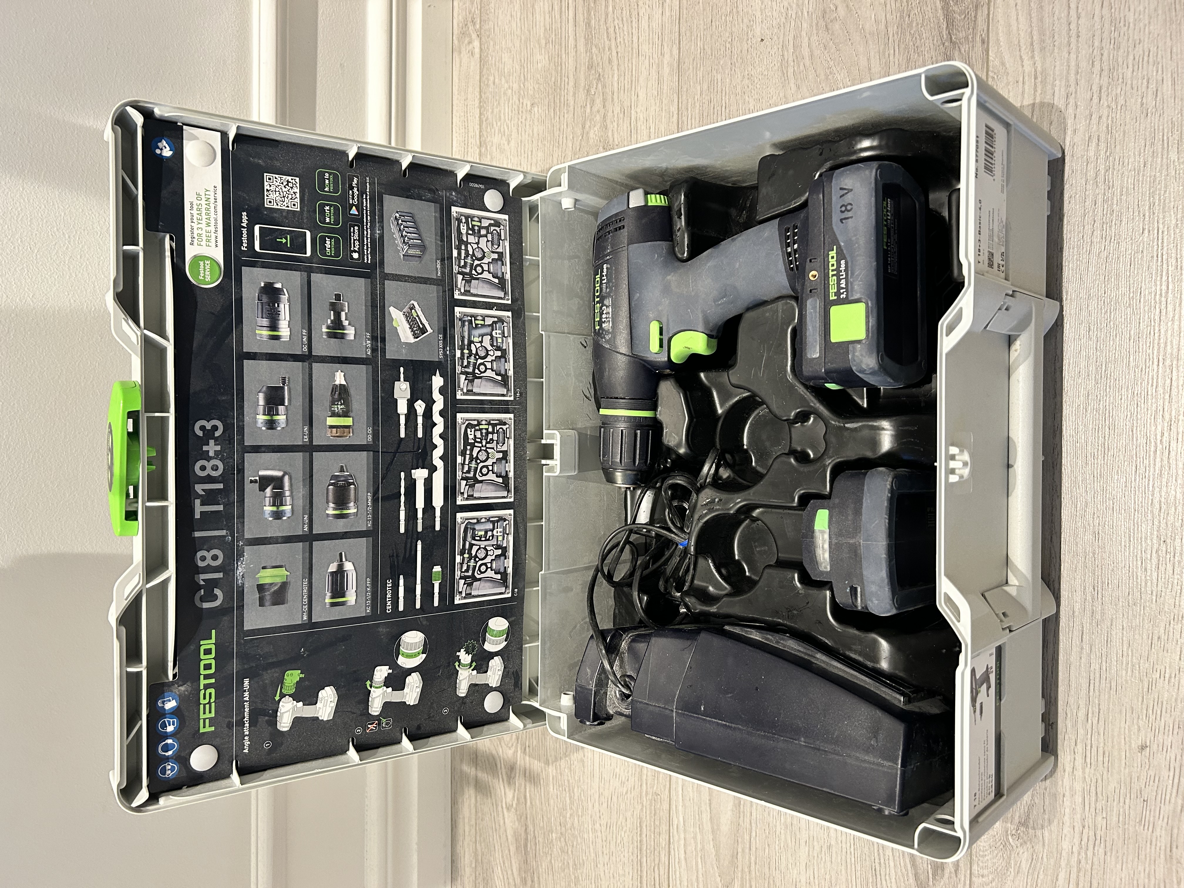 Skruvdradage festool 18v