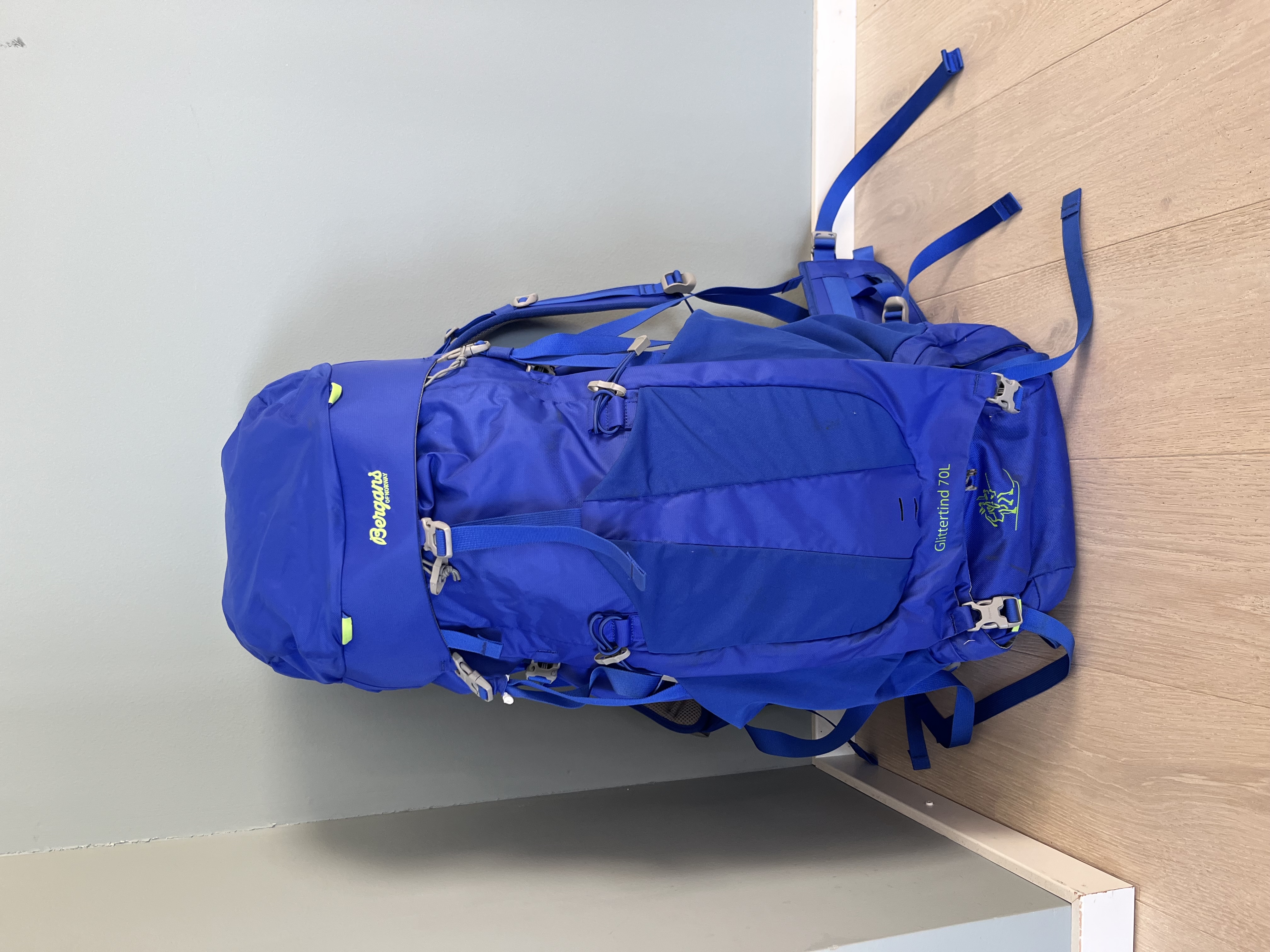 Bergans tursekk - glittertind - 70l